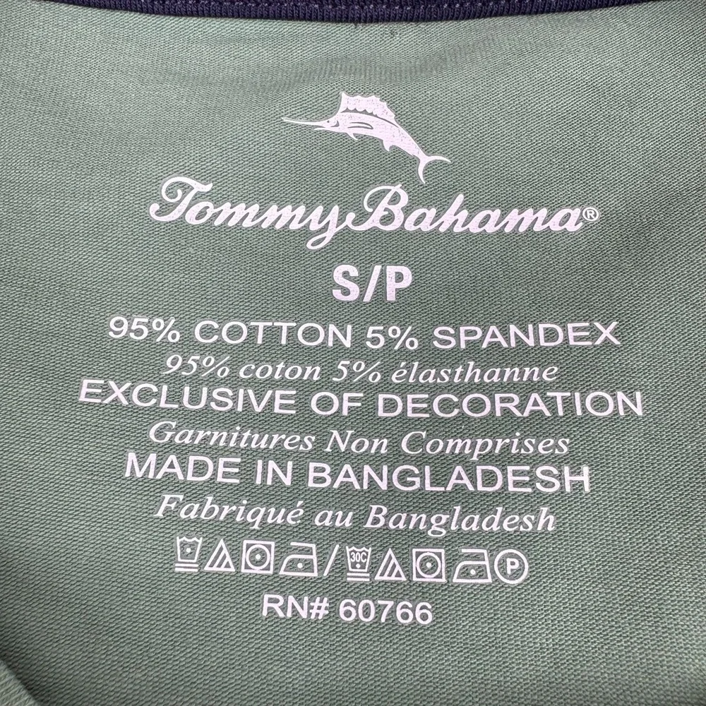 Tommy Bahama Island Sleepwear T-Shirt Green Mens Small S
